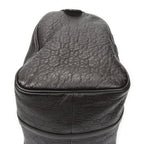 Gucci Medium Boston Dark Brown Guccissima Shoulder Bag — view 8