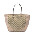 Gucci Bree Tote Beige Pink GG Canvas
