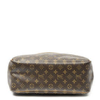 Louis Vuitton Deauville Brown Monogram Canvas Handbag — view 6