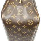 Louis Vuitton Deauville Brown Monogram Canvas Handbag — view 7