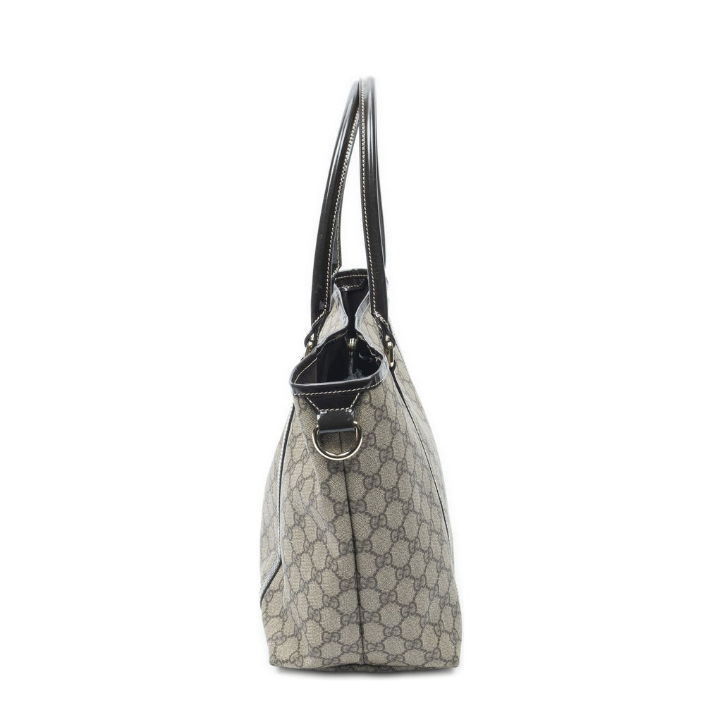 Gucci Medium Joy Tote Beige Brown Supreme Canvas — view 4