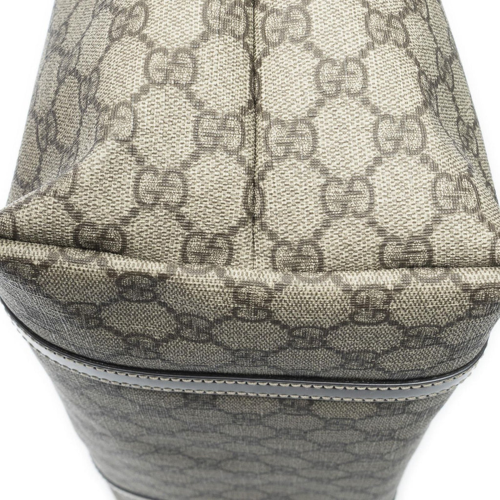 Gucci Medium Joy Tote Beige Brown Supreme Canvas — view 8