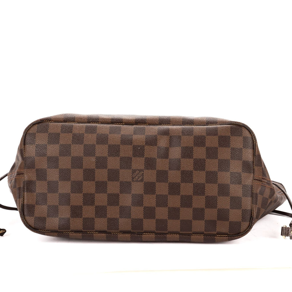 Louis Vuitton Neverfull Brown Damier Ebene Tote — view 6