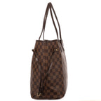 Louis Vuitton Neverfull Brown Damier Ebene Tote — view 3
