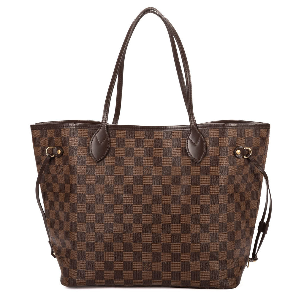 Louis Vuitton Neverfull Brown Damier Ebene Tote — view 5