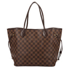 Louis Vuitton Neverfull Brown Damier Ebene Tote — view 5