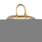 Louis Vuitton Deauville Brown Monogram Canvas Handbag