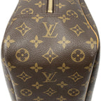 Louis Vuitton Deauville Brown Monogram Canvas Handbag — view 7