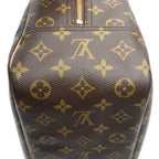 Louis Vuitton Deauville Brown Monogram Canvas Handbag — view 8