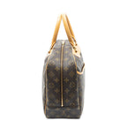 Louis Vuitton Deauville Brown Monogram Canvas Handbag — view 4