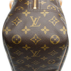 Louis Vuitton Deauville Brown Monogram Canvas Handbag — view 7