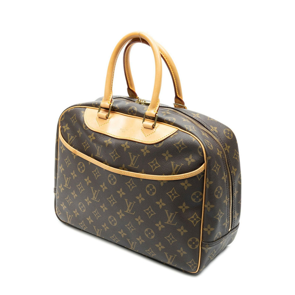 Louis Vuitton Deauville Brown Monogram Canvas Handbag — view 2