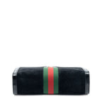 Gucci Small Web GG Ophidia Black Suede Leather Shoulder Bag — view 6