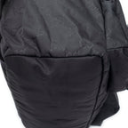 Gucci Drawstring Flap Backpack Black Guccissima Nylon — view 8