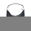 Gucci Vintage Mini Zip Hobo Black GG Canvas