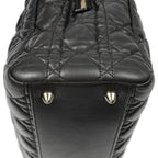 Dior Large Soft Lady Dior Tote Black Kanaj Lambskin Leather — view 8