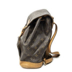 Louis Vuitton Montsouris Brown Monogram Canvas Backpack — view 3