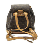 Louis Vuitton Montsouris Brown Monogram Canvas Backpack — view 5