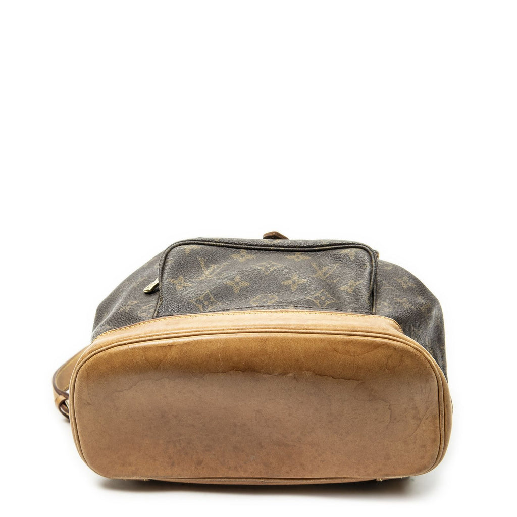 Louis Vuitton Montsouris Brown Monogram Canvas Backpack — view 6