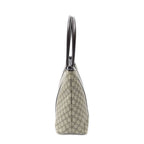 Gucci Large Open Tote Beige Brown GG Canvas — view 3