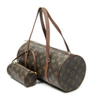 Louis Vuitton Papillon Brown Monogram Canvas Handbag — view 2