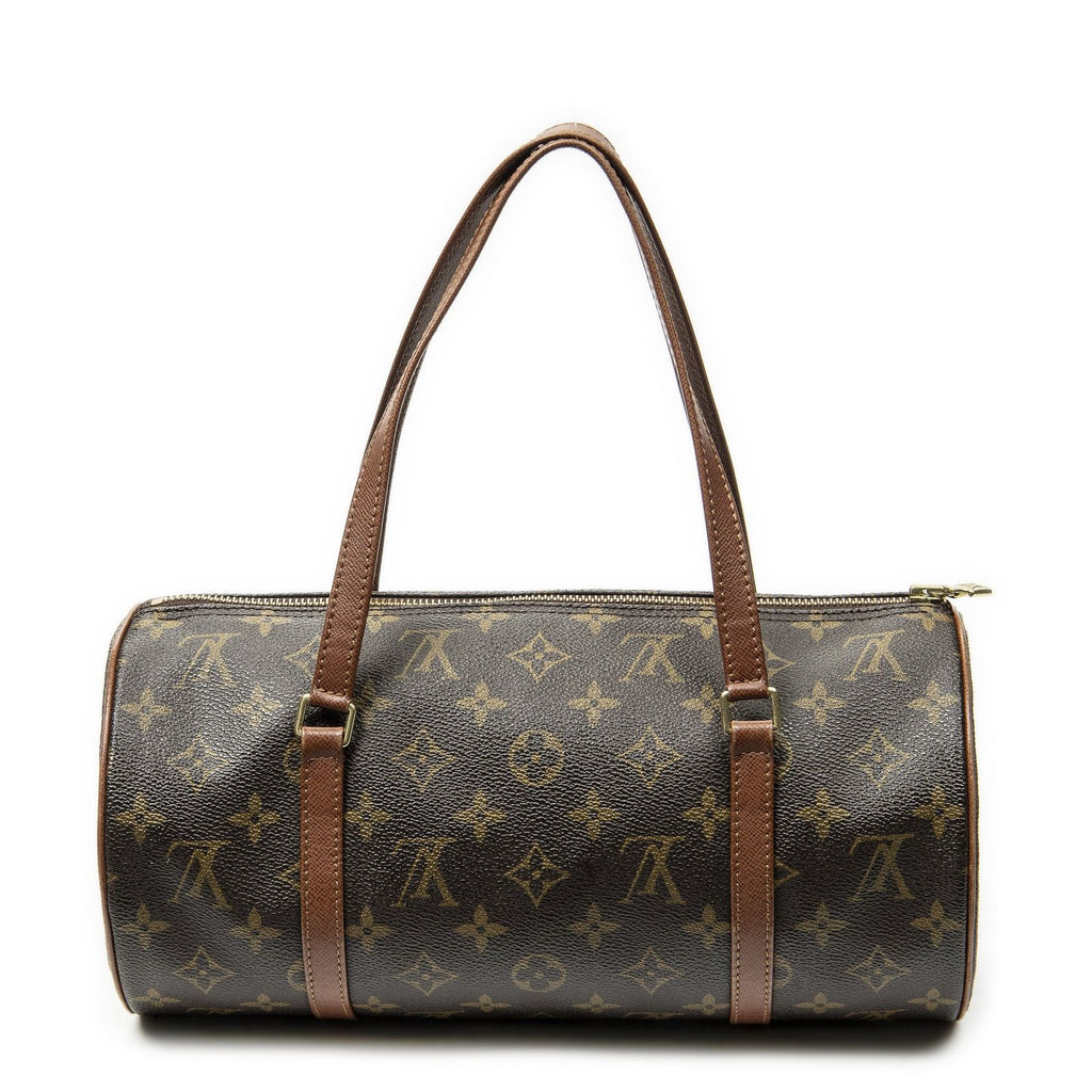 Louis Vuitton Papillon Brown Monogram Canvas Handbag — view 5