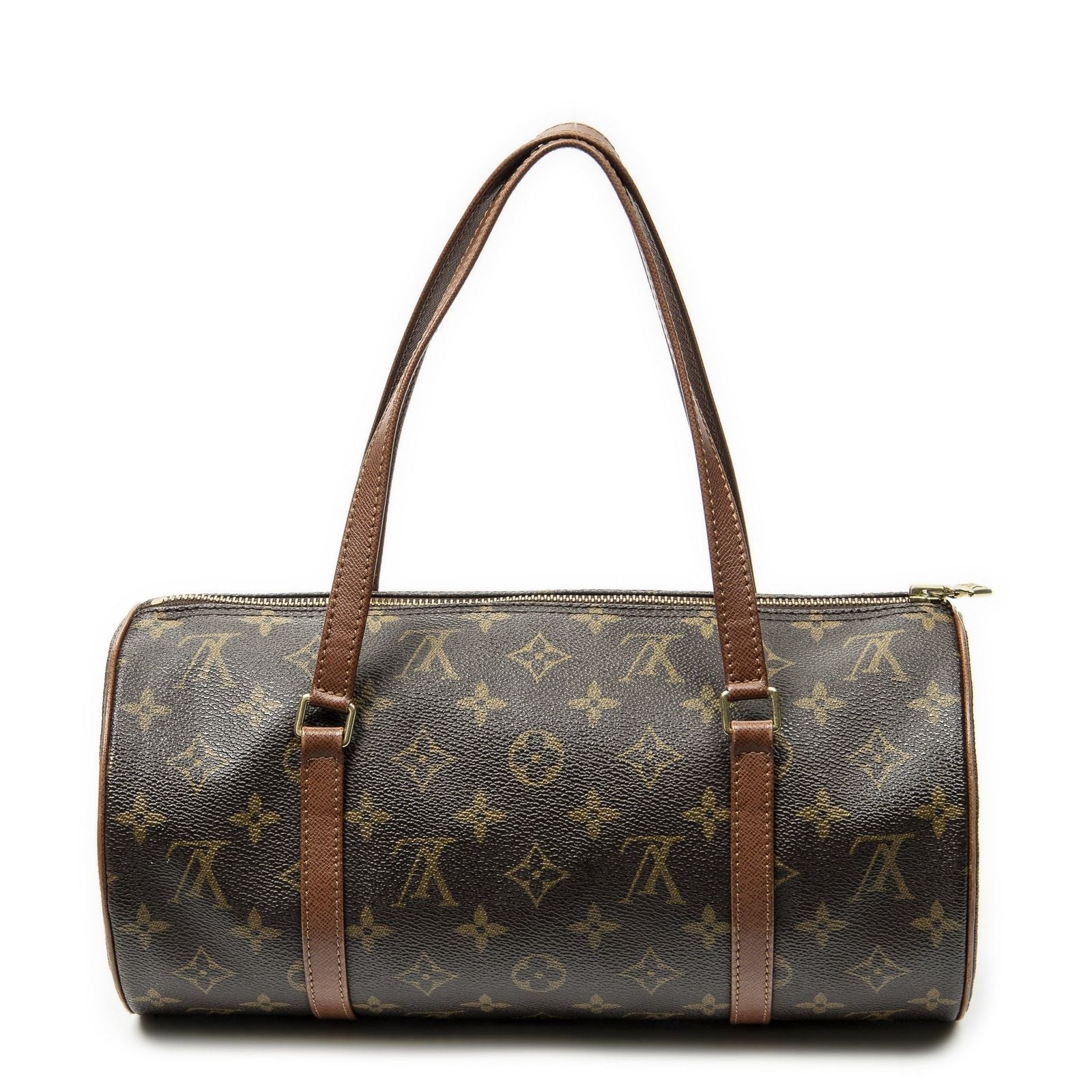 Louis Vuitton Papillon Brown Monogram Canvas Handbag — view 5