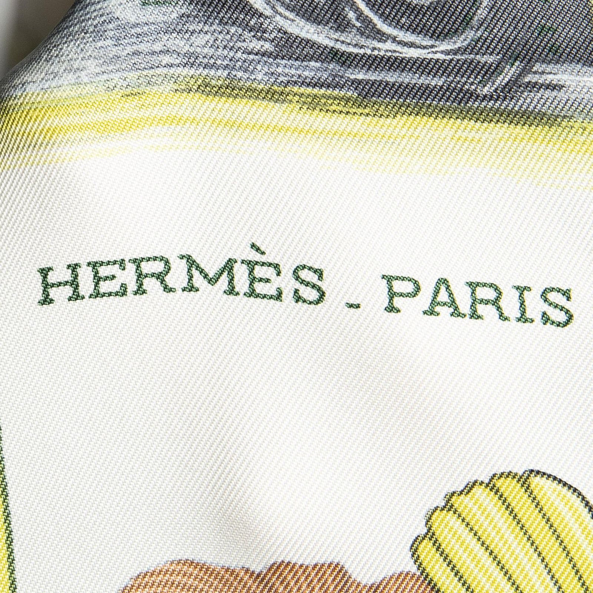 Hermes Scarf Brown — view 4