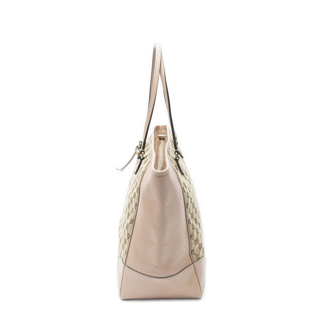 Gucci Bree Tote Beige Pink GG Canvas — view 3
