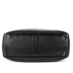 Gucci Soft Shopping Tote Black Grain Calfskin Leather — view 6
