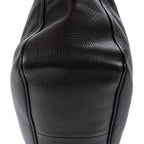 Gucci Soft Shopping Tote Black Grain Calfskin Leather — view 7