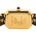 Chanel Premiere Black Gold Plated Bracelet — view 5