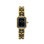 Chanel Premiere Black Gold Plated Bracelet