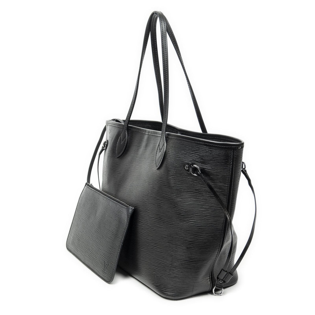 Louis Vuitton Neverfull Black Tote — view 2