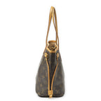 Louis Vuitton Neverfull Brown Monogram Canvas Tote — view 4