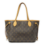 Louis Vuitton Neverfull Brown Monogram Canvas Tote — view 5