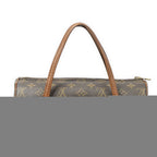 Louis Vuitton Papillon Brown Monogram Canvas Handbag — view 5