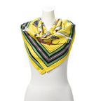 Hermes Scarf Yellow