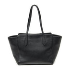 Gucci Small Swing Tote Black Grain Calfskin Leather — view 5