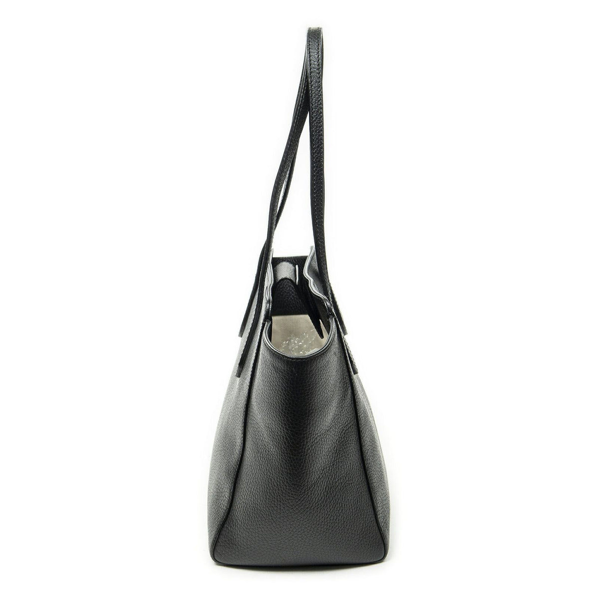 Gucci Small Swing Tote Black Grain Calfskin Leather — view 4