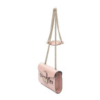 Gucci Small Emily Chain Bag Pink Micro Guccissima Leather — view 2