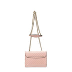 Gucci Small Emily Chain Bag Pink Micro Guccissima Leather — view 5
