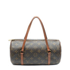 Louis Vuitton Papillon Brown Monogram Canvas Handbag