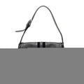 Gucci Web Treasure Flap Bag Black Grain Calfskin Leather