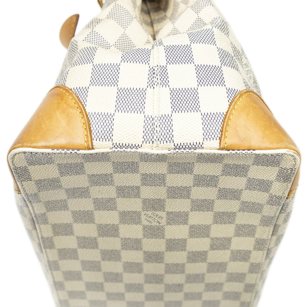 Louis Vuitton Hampstead Ivory Damier Azur Tote — view 8