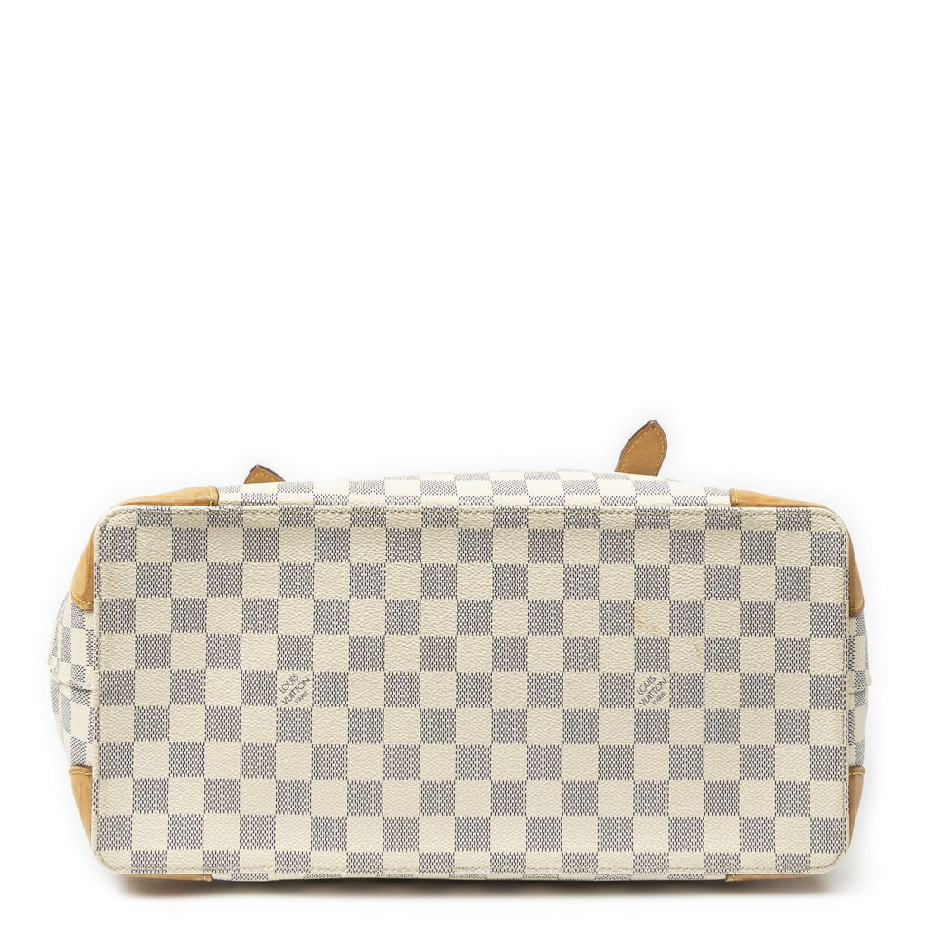 Louis Vuitton Hampstead Ivory Damier Azur Tote — view 6