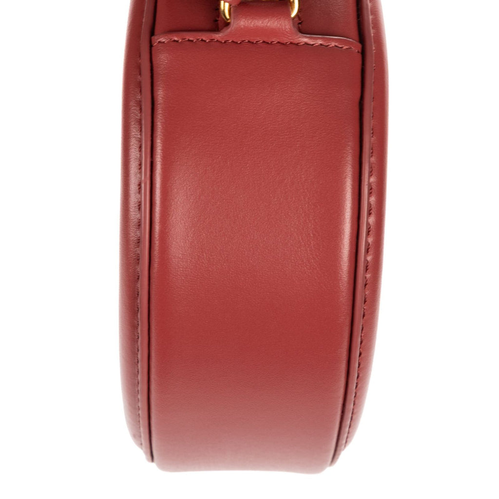 Celine Oval Triomphe Pink Calfskin Leather Shoulder Bag — view 8