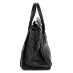 Celine Mini Luggage Bag Black Grain Calfskin Leather — view 3