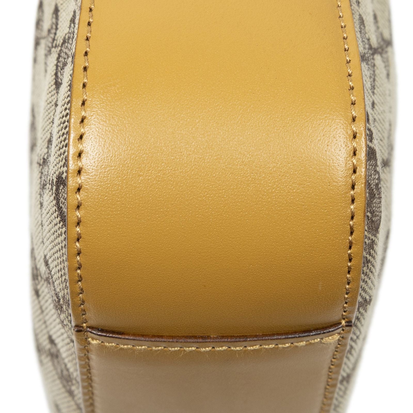 Gucci Shoulder Zip Hobo Beige Tan GG Canvas — view 8