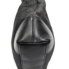 Gucci GG Hobo Shoulder Bag Black Denim Canvas — view 7